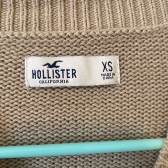 Hollister block color cropped cardigan - Picture 2 of 2